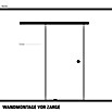 Diamond Doors Abstands-Set Linea 60 2.0 (Edelstahloptik, 2 000 x 185 x 63,5 mm, Passend für: Diamond Doors Glasschiebetür-Beschlag Linea 60 2.0) | BAUHAUS