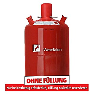 Westfalen Propangas-Flasche Pfandflasche ohne Füllung* (Fassungsvermögen: 11 kg)