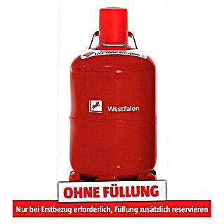 Westfalen Propangas-Flasche Pfandflasche ohne Füllung* (Fassungsvermögen: 5 kg)
