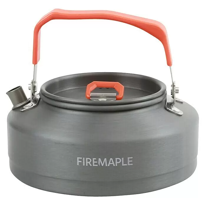 FireMaple Wasserkessel Feast T3 - Aluminium, Ø x H: 15,3 x 7,3 cm - Diagonale Ansicht
