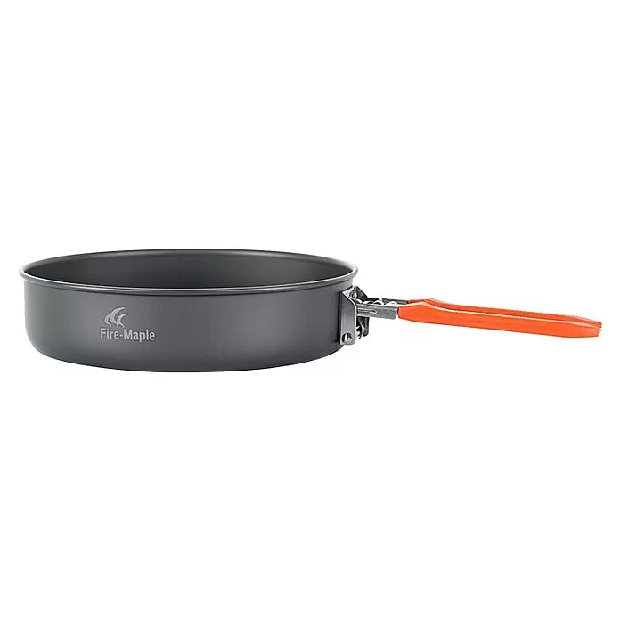 FireMaple Grillpfanne Feast FP - Durchmesser: 19,4 cm, Höhe: 4,5 cm - Diagonale Ansicht