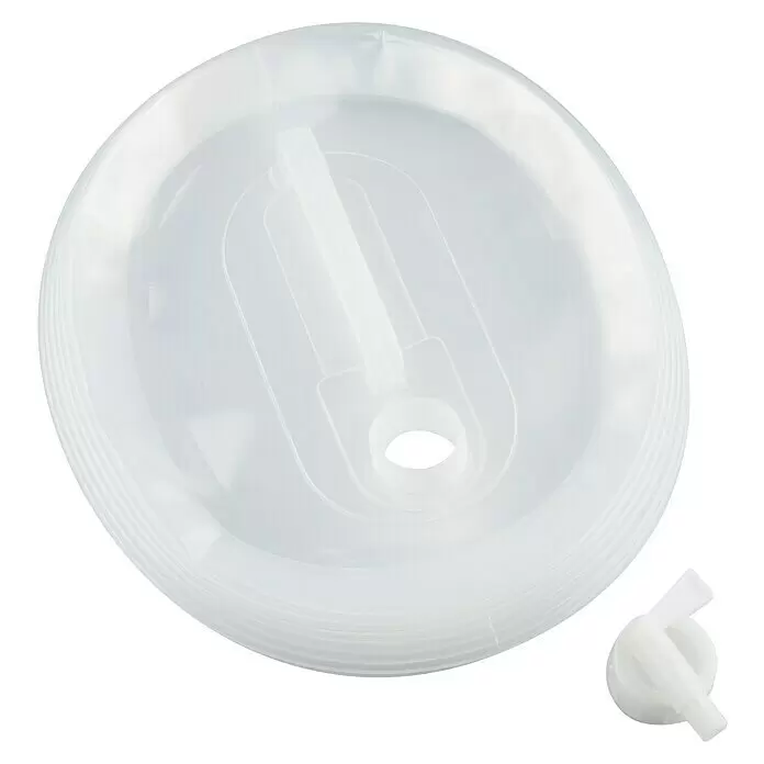 AceCamp Faltkanister - Kunststoff, 15 l - Zusammenklappbarer transparenter Plastik-Wasserbehälter mit separatem Zapfhahn.