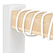 Eglo Townshend Aplique de pared (10 W, L x An x Al: 19 x 6,5 x 21,5 cm, Blanco, E27) | BAUHAUS
