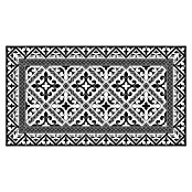 Feinsteinzeugfliese Ecke Versalles (25 x 25 cm, Schwarz/Weiß, Glasiert)