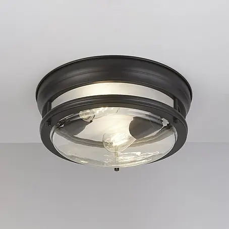 Searchlight  Deckenleuchte rund Glasgow
