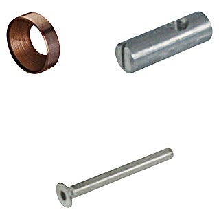 Stabilit Herraje de unión para armarios (Largo: 50 mm, M 6)