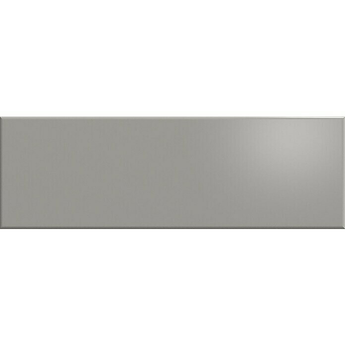 Decocer by Cinca Wandtegel Tiffany glossy lead grey (10 x 30 cm, Grijs, Glanzend) | BAUHAUS
