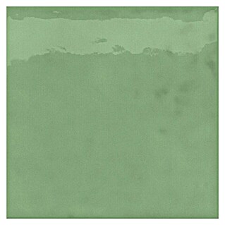 Decocer by Cinca Wandtegel Splash element apple green (15 x 15 cm, Groen)