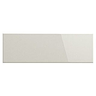 Decocer by Cinca Wandtegel New York fog glossy (10 x 30 cm, Beige, Glanzend)