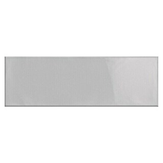 Decocer by Cinca Wandtegel Soho glossy light grey (10 x 30 cm, Grijs, Glanzend)