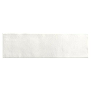 Decocer by Cinca Wandtegel Manhattan matt white (7,5 x 25 cm, Wit, Mat)