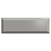 Decocer by Cinca Wandtegel Tiffany diamond glossy lead (10 x 30 cm, Grijs, Glanzend) | BAUHAUS