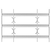 Stabilit Ausziehfenstergitter (Auszugslänge: 50 - 60 cm, Höhe: 450 mm, Winkeleisen)