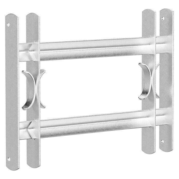 Stabilit Reja extensible para ventanas (Longitud regulable: 50 - 60 cm, Altura: 300 mm, Perfil angular)