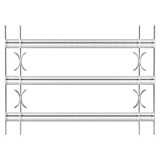 Stabilit Rešetka za prozor (Visina: 450 mm, Duljina teleskopske šipke: 70 cm - 105 cm, Ugradnja prozorskih otvora)