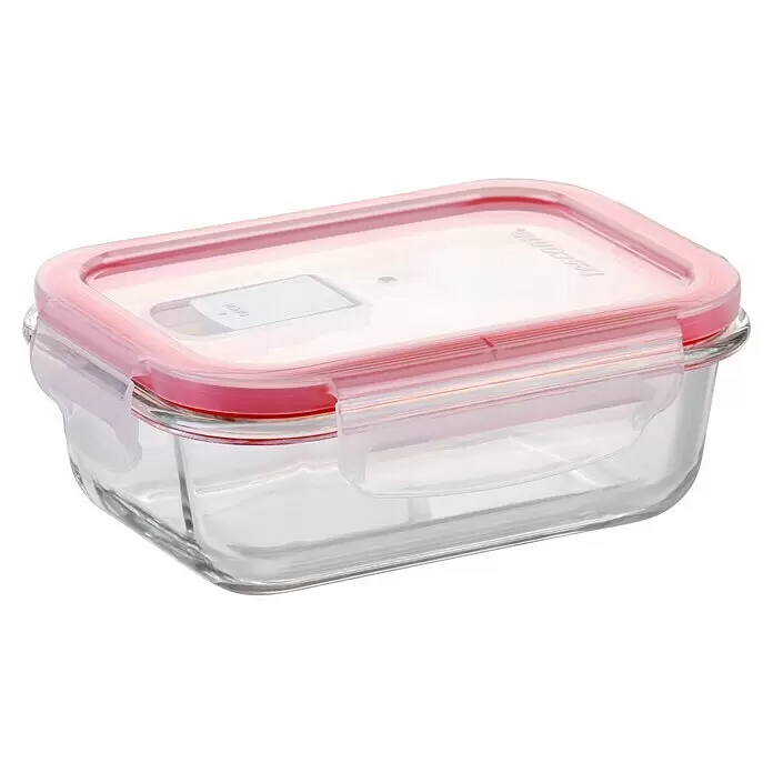 Tescoma Vorratsdose Freshbox - 0,6 l, L x B x H: 18 x 13 x 6 cm, Kunststoff - Diagonale Ansicht