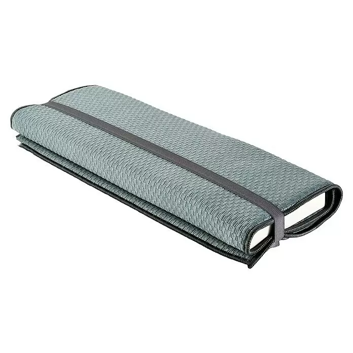 Tescoma Abtropfmatte Clean Kit - 50 x 40 cm, Kunststoff - Grauer, texturierter Stoffeinband für ein Buch oder Notizbuch, mit dunkelgrauem Gummiband gesichert.