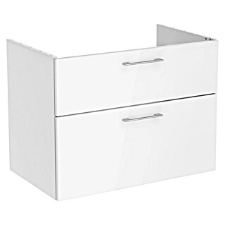 VitrA Aurinia 2.0 Waschtischunterschrank (81 x 49 x 62 cm, Weiß, Glänzend)