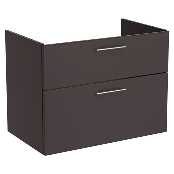 VitrA Aurinia 2.0 Waschtischunterschrank (81 x 49 x 62 cm, Anthrazit, Matt) | BAUHAUS