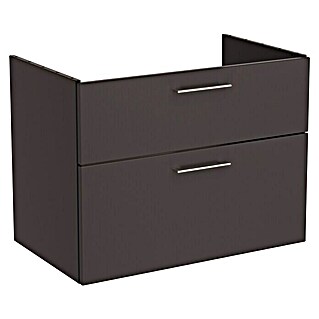 VitrA Aurinia 2.0 Waschtischunterschrank (81 x 49 x 62 cm, Anthrazit, Matt)