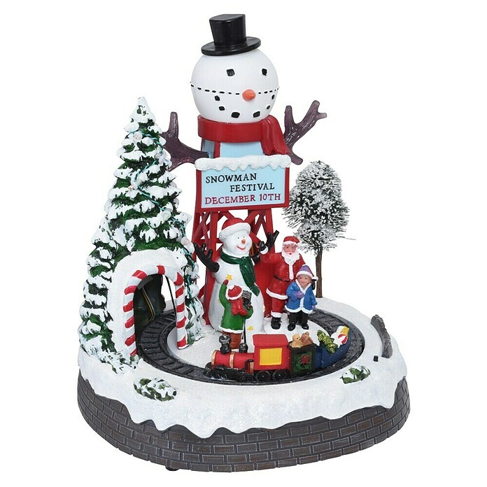 Kerstdorp (l x b x h: 24 x 23 x 40 cm) | BAUHAUS
