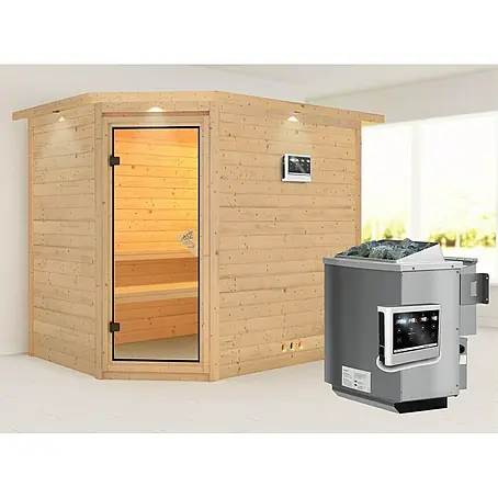 Karibu  Massivholzsauna Tanami