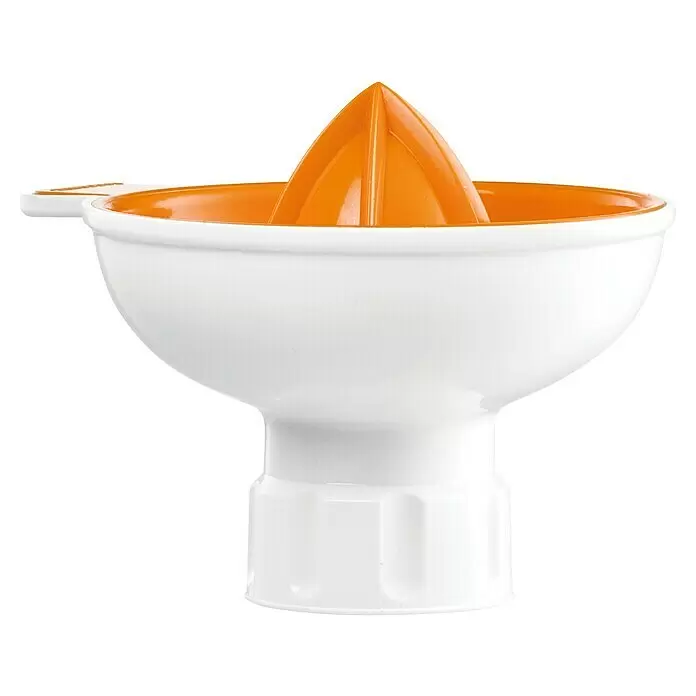 Tescoma Wassersprudler my Drink - Weiß - Weißer und orangefarbener manueller Zitrusentsafter aus Kunststoff zum Auspressen von Früchten.