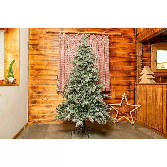 Knstlicher Weihnachtsbaum Frost - Hhe: 180 cm, Grn, Standfu online  kaufen bei BAUHAUS