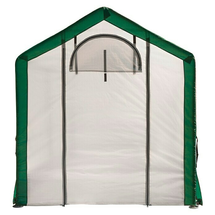 ShelterLogic Folien-Gewächshaus (240 x 180 x 200 cm, Kunststoff, Silber/Weiß/Grün) | BAUHAUS