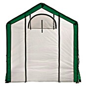 ShelterLogic Folien-Gewächshaus (240 x 180 x 200 cm, Kunststoff, Silber/Weiß/Grün) | BAUHAUS