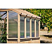 Westmann Gewächshaus Paul (Außenmaß inkl. Dachüberstand (B x T): 204 x 236 cm, Material Seitenwand: Holz, Natur) | BAUHAUS