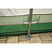 ShelterLogic Folien-Gewächshaus (240 x 180 x 200 cm, Kunststoff, Silber/Weiß/Grün) | BAUHAUS