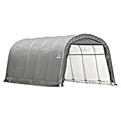 ShelterLogic Garage (Außenmaß inkl. Dachüberstand (B x T): 270 x 610 cm, Kunststoff, Grau, Einzelgarage) | BAUHAUS