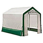ShelterLogic Folien-Gewächshaus (240 x 180 x 200 cm, Kunststoff, Silber/Weiß/Grün) | BAUHAUS