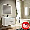 Mueble de lavabo Claire (L x An x Al: 45 x 100 x 50 cm, Blanco, 1 seno, salida central, Número de cajones: 2 ud.) | BAUHAUS
