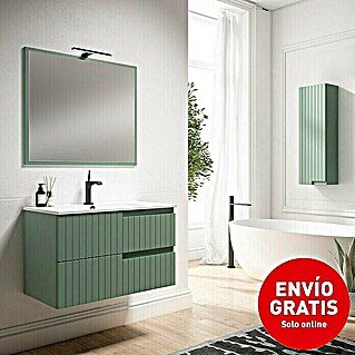 Mueble de lavabo Claire (L x An x Al: 45 x 80 x 50 cm, Verde Olivo)