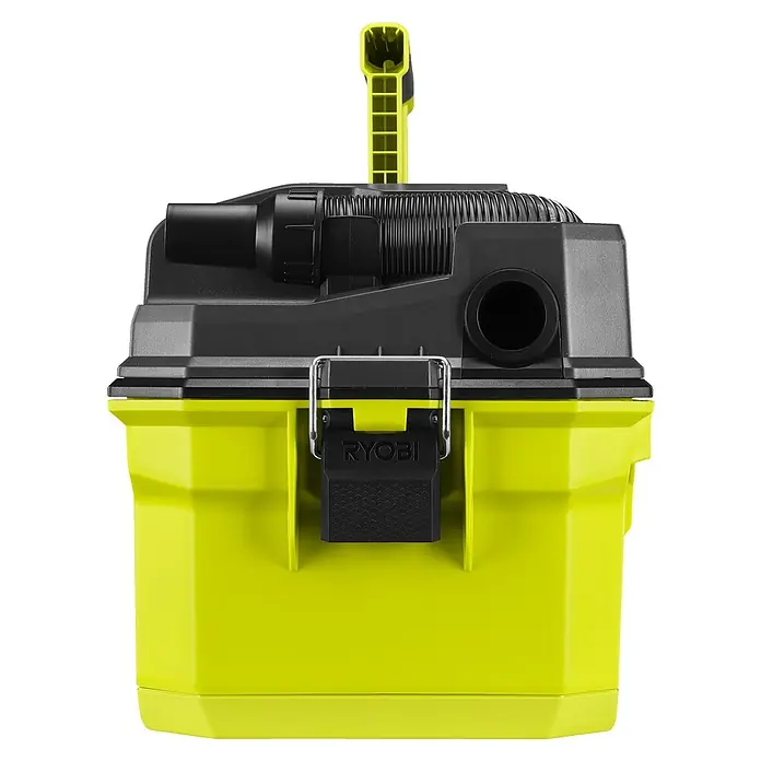 Ryobi ONE+ Akku-Nass-Trockensauger RV1811-0 - 18 V, Ohne Akku, Behältervolumen: 12 l - Der Ryobi Nass- und Trockensauger: Ein vielseitiges Reinigungsgerät mit robustem Design für den Einsatz in Werkstatt und Haushalt.