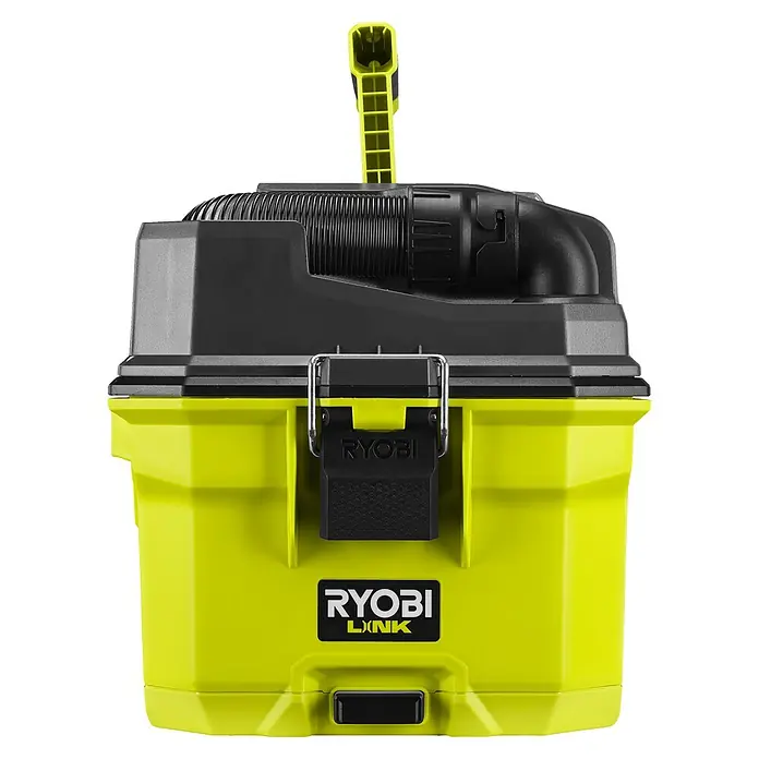 Ryobi ONE+ Akku-Nass-Trockensauger RV1811-0 - 18 V, Ohne Akku, Behältervolumen: 12 l - Der Ryobi Akku-Nass-/Trockensauger ist ein vielseitiges Reinigungsgerät. Ideal für Baustellen und Werkstätten, mit kompakter Bauweise.
