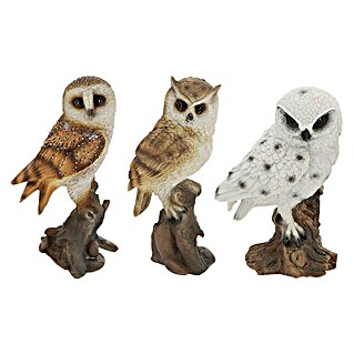 Decoratief figuur Uil (11 x 8,9 x 23,2 cm, Polyresin)