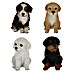 Decoratief figuur Pup 
