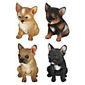 Decoratief figuur Pup zittend (5,4 x 8 x 11,2 cm, Bruin, Polyresin) | BAUHAUS