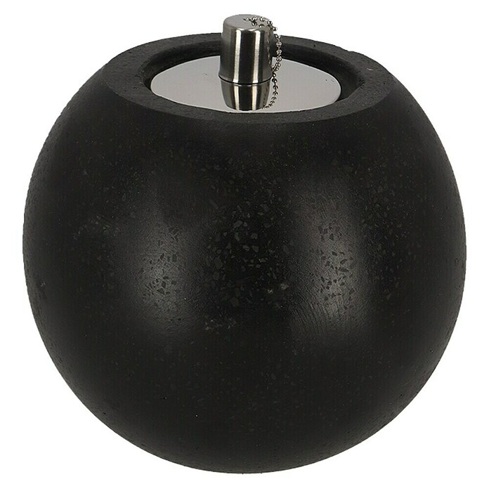 Esschert Design Fancy Flames Olielamp terrazzo L (Hoogte: 20 cm, Zwart) | BAUHAUS