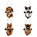 Decoratief figuur Pup hangend 