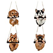 Decoratief figuur Pup hangend (11 x 10 x 15,4 cm, Meerkleurig, Polyresin) | BAUHAUS