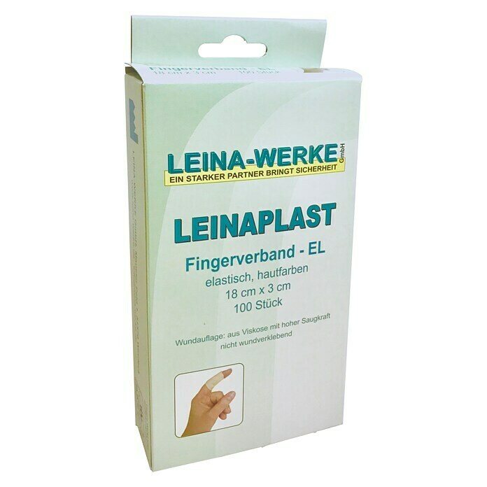 Leina-Werke Fingerverband100 Stk., 18 x 3 cm, Elastisch Unknown