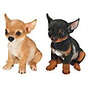 Decoratief figuur Chihuahua pup (l x b x h: 11,5 x 16 x 19,3 cm, Meerkleurig, Polyresin, 1 st.) | BAUHAUS