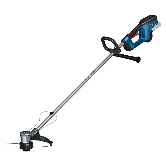 Bosch Professional AMPShare 18V Akku-Rasentrimmer GRT 18V-33 - 18 V, Ohne Akku - Akkubetriebener Rasentrimmer von Bosch mit robustem Design und ergonomischem Griff für präzises Trimmen von Rasenkanten und schwer zugänglichen Stellen.