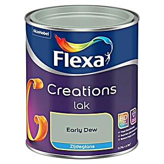 Flexa Creations Kleurlak (Early Dew, Zijdeglans, 750 ml, Op waterbasis)