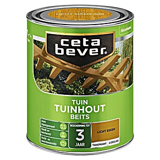 Cetabever Houtbeits (Licht eiken, 750 ml, Zijdeglans, Beschermd tot 3 jaar)