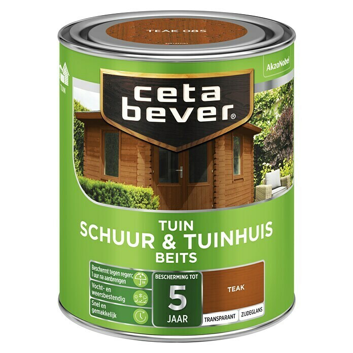 Cetabever Houtbeits (Teak, 750 ml, Zijdeglans) | BAUHAUS